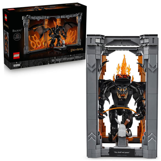 LEGO Icons The Lord of the Rings: Balrog Book Nook 10367