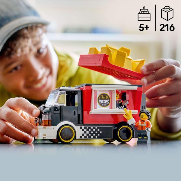 LEGO City Fries Food Truck Toy Building Set 60488