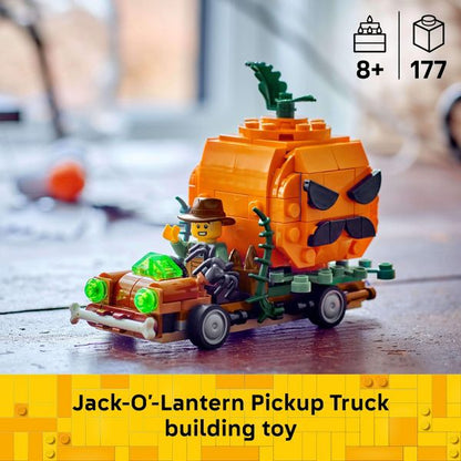 LEGO Jack-O’-Lantern Pickup Truck 40822: Halloween
