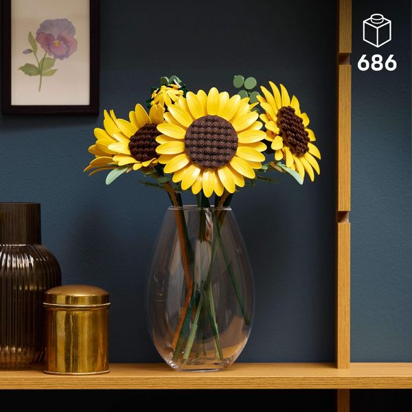 LEGO Botanicals Sunflower Bouquet Building Set 11502