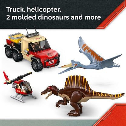 LEGO Jurassic World Spinosaurus & Quetzalcoatlus Air Mission 76976