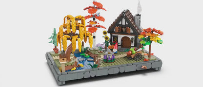 LEGO Icons Autumn Cottage Garden Building Set 11372
