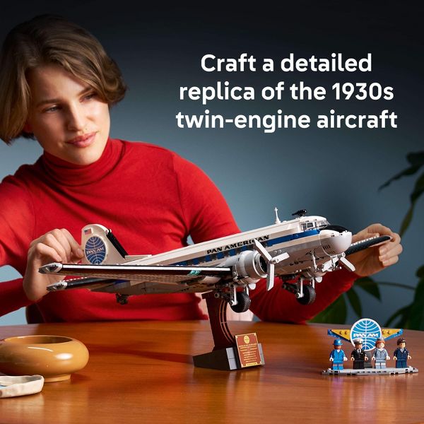 LEGO Icons Douglas DC-3 PAN AM Airliner 11378