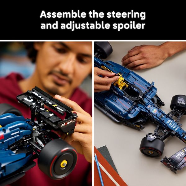 LEGO Technic Oracle Red Bull Racing RB20 F1 Car Model Kit for Adults 42206