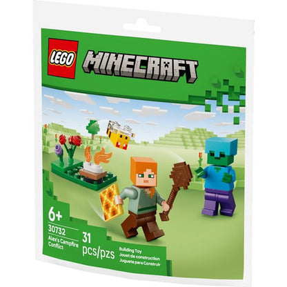 LEGO Minecraft Alex's Campfire Conflict 30732