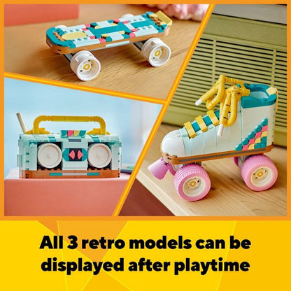 LEGO Creator 3 in 1 Retro Roller Skate Toy 31148