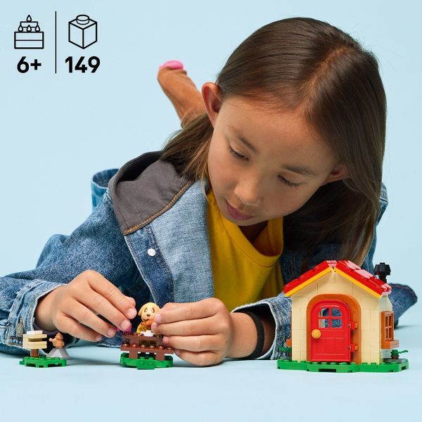LEGO Animal Crossing Goldie’s Cozy House Kids Toy 77058