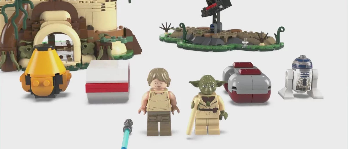 LEGO Star Wars SMART Play: Yoda’s Hut and Jedi Training 75422
