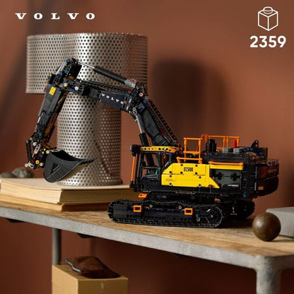 LEGO Technic Volvo EC500 Hybrid Excavator Building Set for Adults 42215