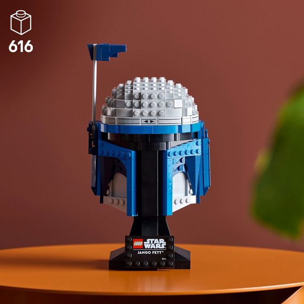LEGO Star Wars Jango Fett Helmet DIY Model Building Kit 75408