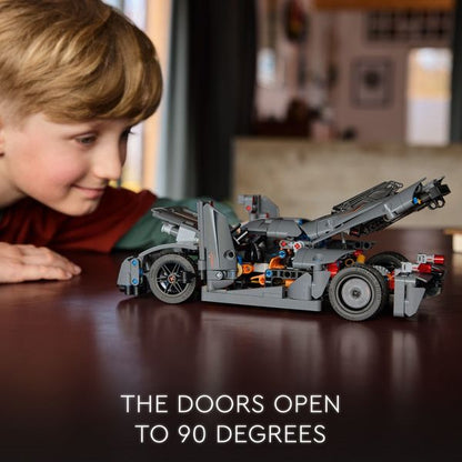 LEGO Technic Koenigsegg Jesko Absolut Gray Hypercar Sport Car Building Toy 42173