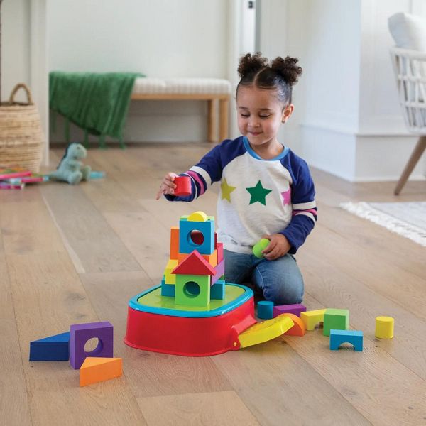 MindWare KaBlocks Blast Foam Building Blocks Set — Build, Launch & Rebuild Fun