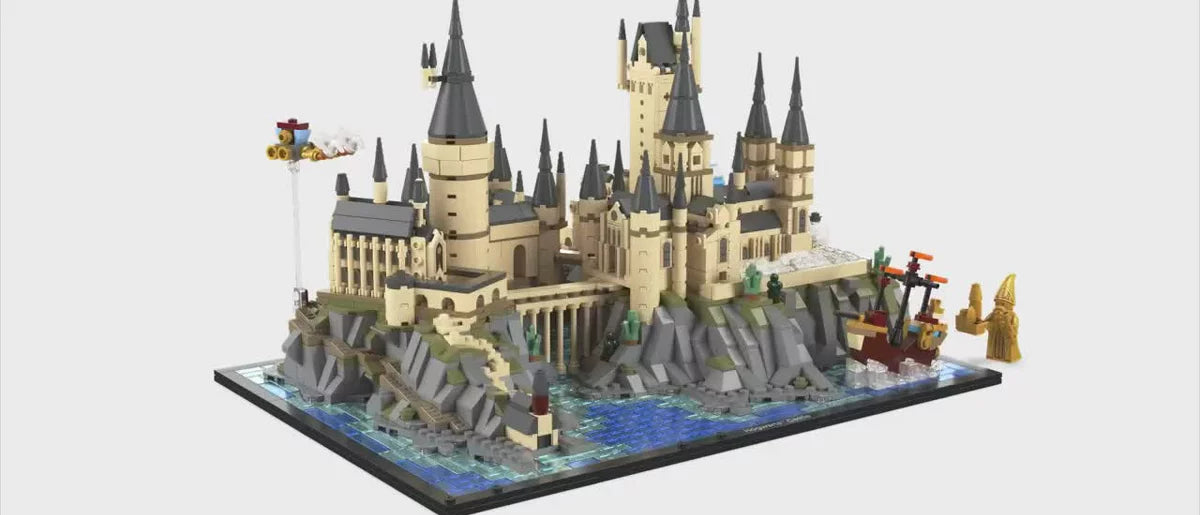 LEGO Harry Potter Hogwarts Castle and Grounds Wizarding Building Set 76419