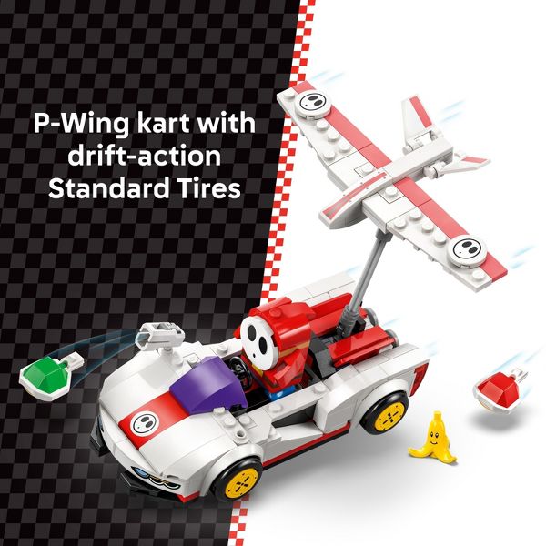 LEGO Super Mario: Mario Kart – Shy Guy & P-Wing 72045