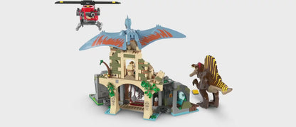 LEGO Jurassic World Spinosaurus & Quetzalcoatlus Air Mission 76976