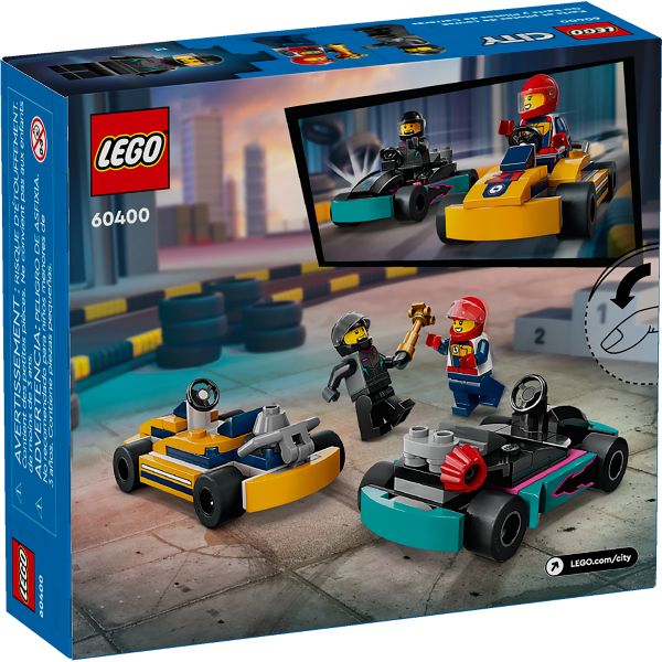 LEGO City Go-Karts and Race Drivers Toy Set 60400