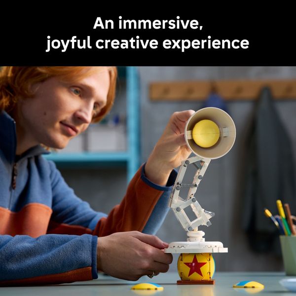 LEGO Ideas Disney Pixar Luxo Jr. Building Set for Adults 21357