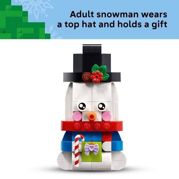 LEGO Snowman Ornaments 40812
