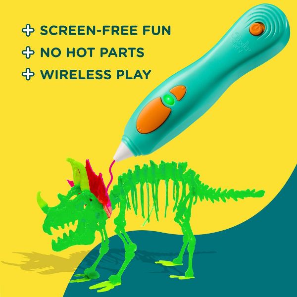 3Doodler Start+ Essentials 3D Printing Pen Screen-Free STEM Creative Educational Tool Toys