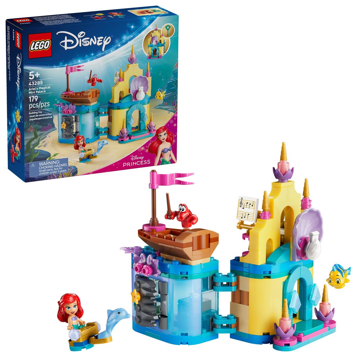 LEGO Disney Princess Ariel's Magical Mini Palace 43285