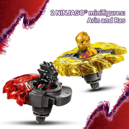 LEGO NINJAGO Dragon Spinjitzu Battle Pack Spinning Blade Building Toy 71826