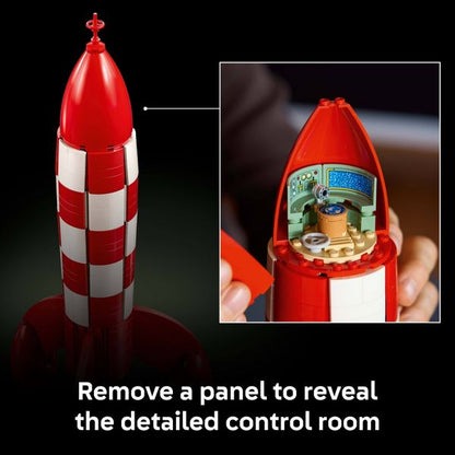 LEGO Ideas Tintin Moon Rocket Building Set 21367