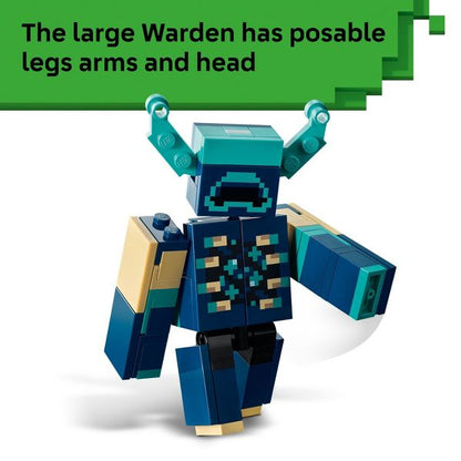 LEGO Minecraft The Warden Encounter Building Set 21274