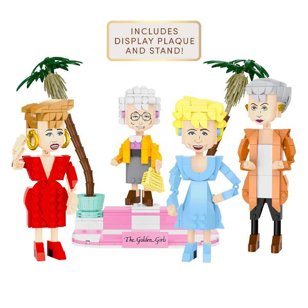 Brickcraft The Golden Girls Building Set - 734-Piece Kit - 72227