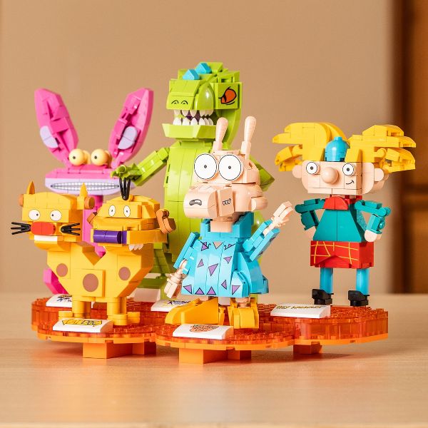Brickcraft Nickelodeon Nick 90's Building Set - 833-Piece Kit - 72093