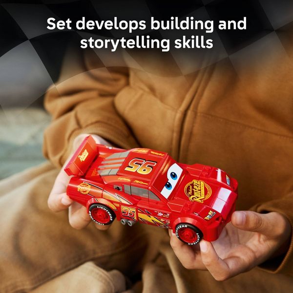 LEGO Speed Champions Lightning McQueen Toys - Disney Pixar Cars - 77255