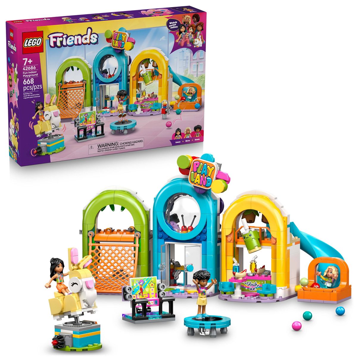 LEGO Friends Fun Indoor Playground Kids Toy 42686