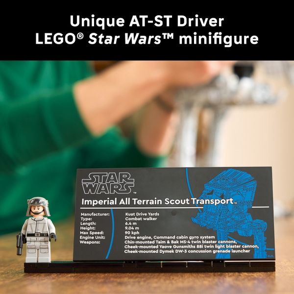 LEGO Star Wars AT-ST Walker Building Set 75417