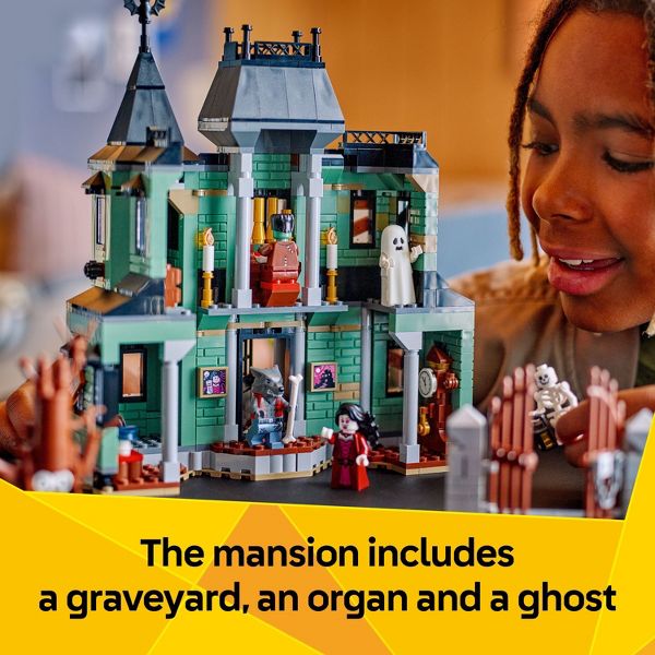 LEGO Creator 3 in 1 Haunted Mansion Building Toy 31167: Halloween