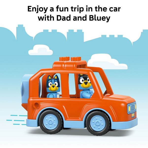 LEGO DUPLO Bluey Ice Cream Trip with Bluey Building Set 10458