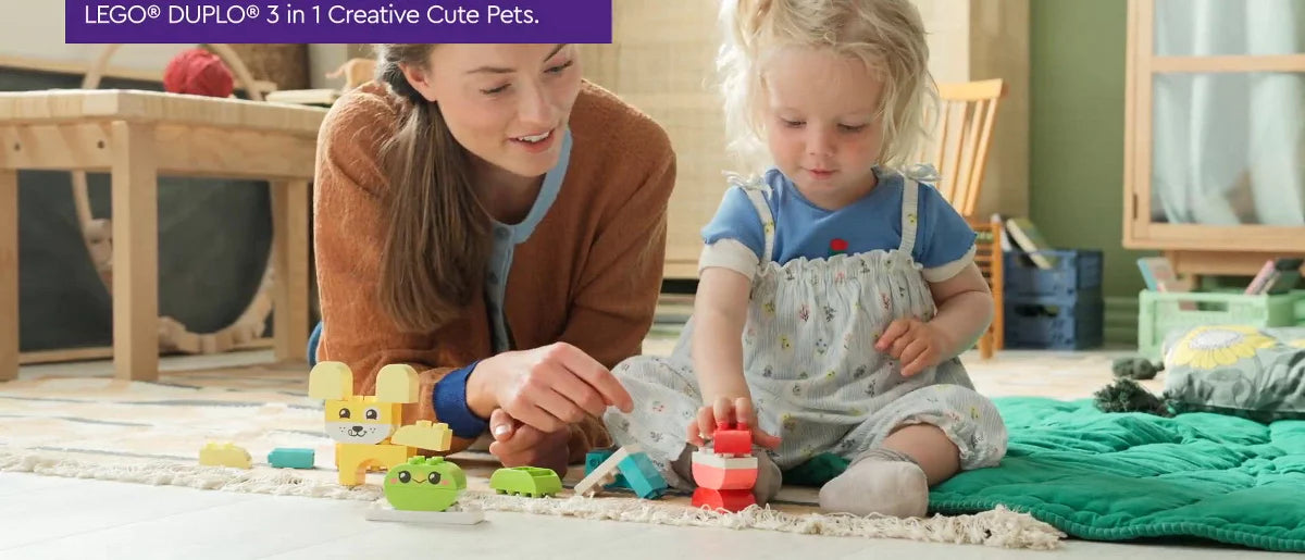 LEGO DUPLO My First 3 in 1 Creative Cute Pets 10477