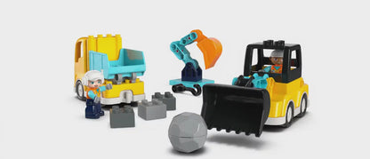 LEGO DUPLO Town 3 in 1 Construction Vehicles 10475