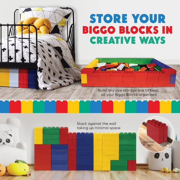 Jumbo Building Biggo Blocks 24 PC - Beginner Set