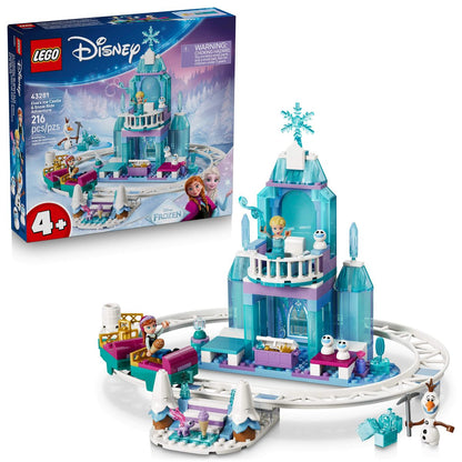LEGO Disney Frozen Elsa’s Ice Castle & Snow Ride Adventure 43281