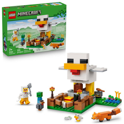 LEGO Minecraft Chicken Farm Building Toy 21585