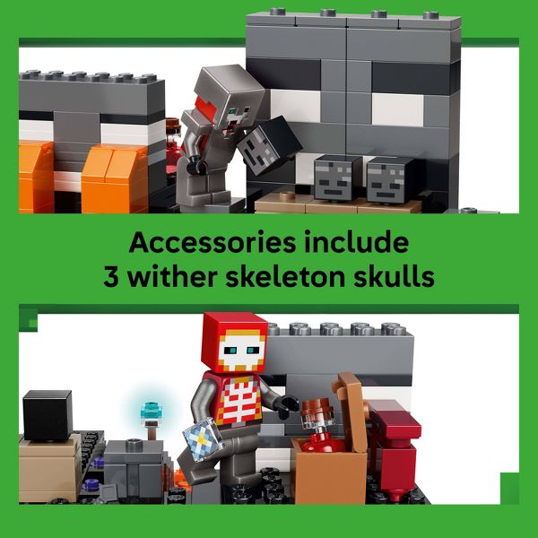 LEGO Minecraft Wither Battle Building Toy 21590