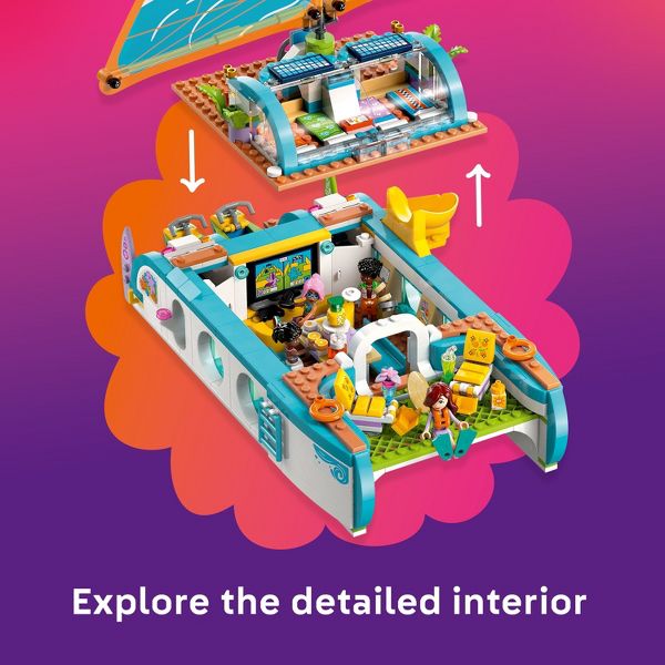LEGO Friends Travel Boat Adventure Building Toy 42664