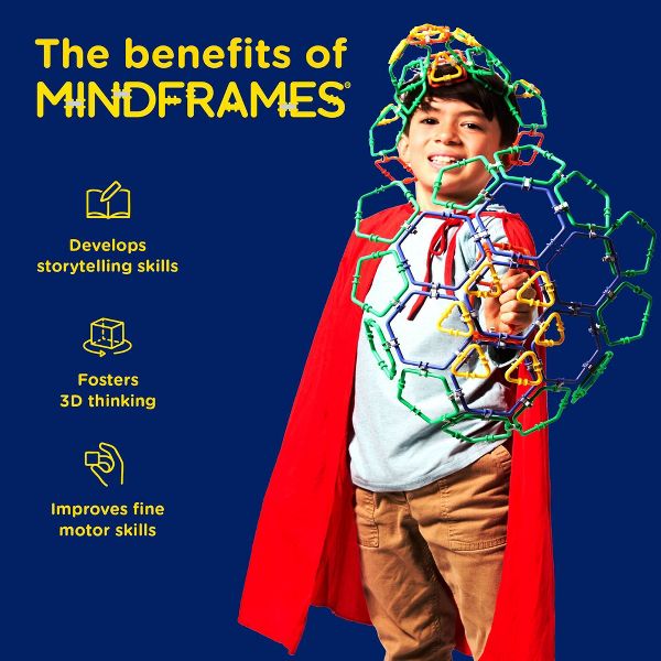Mindframes Click ’n’ Create Complete Wearable Construction Set 136pcs