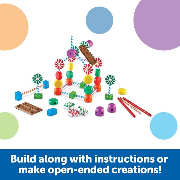 Learning Resources Candy Construction Set, 92 Pieces