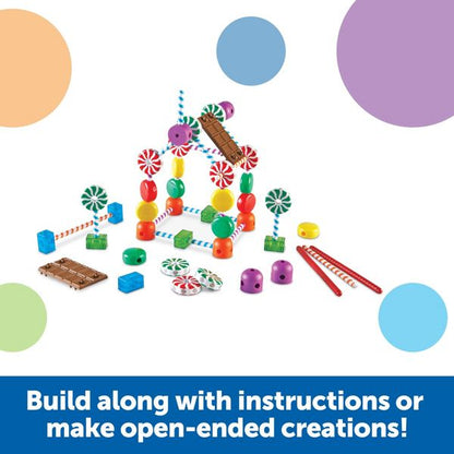 Learning Resources Candy Construction Set, 92 Pieces